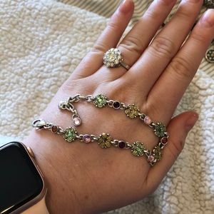 Brighton Multicolor Flower Bracelet